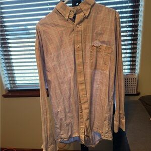 Men's Plaid Button-Down Shirt